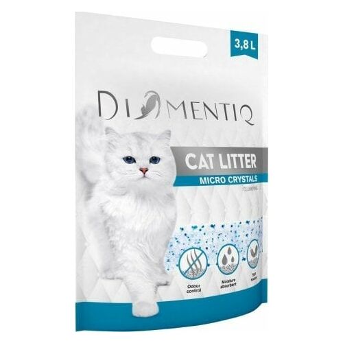 Macskatartó Diamentiq Micro Crystals Szilikon Macskatartó, Csomósodó macskatartó - 3,8 l 145319380