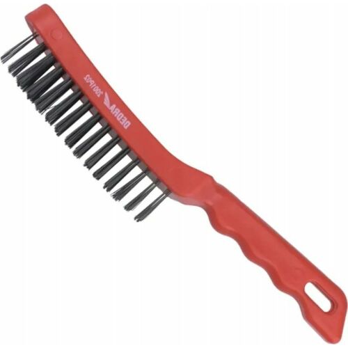 Dedra Drótkefe 5 soros, acél, 270mm, műanyag fogantyú 145319464