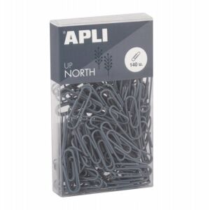 APLI Up North kerek kapcsok, 28 mm, 140 db, akasztós dobozban, kék 145319540 - Gemkapocs