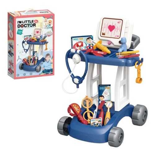 Orvosi készlet világítással és hanggal, valamint orvosi kocsi 145319600