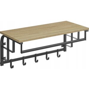 Leobert Półka z Wieszakami - sonoma - LCR012B11