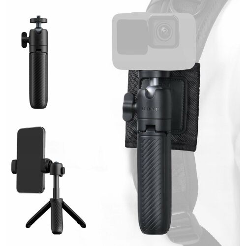 Mini Állvány Selfie Pálca Hátizsák Kampó 1/4"" Kamera Telefon / Ulanzi / Mt88 145319897