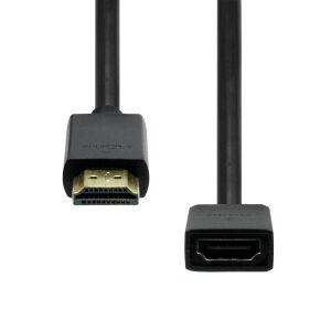 ProXtend HDMI 2.0 0.5M hosszabbító 145320089 - HDMI kábel