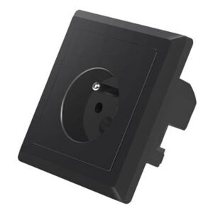 Lanberg Gniazdo podtynkowe AC-WS01-USB2-E-B 145320133 - Conectori și mufe