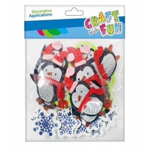 DEKOTISCH, FILZ, PINGUIN, GÜNSTIG, 30 STÜCK, VGL. 12/288 145320227 - Kunst & Hobby