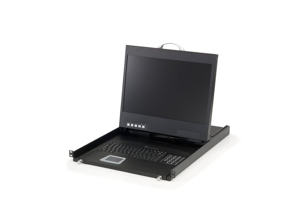 LevelOne 19" Rackmount-TFT Konsole 1U DE (19" LCD)+++