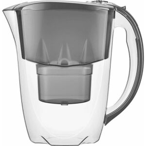 AQUAPHOR Szürke 2,8 literes Amethyst szűrőkancsó + 3 B100-25 Maxfor kazetta ÚJ
