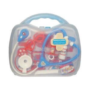 Elsősegély-készlet lengyel hanggal kék