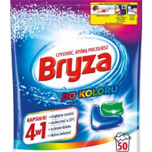 Bryza KAPSUŁKI 4W1 KOLOR /001477 50szt 145320692 - Kapsułka piorąca