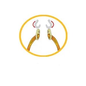 WOOPIE Huśtawka Swing 3w1 Pomarańczowa 145320838 - Gry i sprzęt na świeżym powietrzu