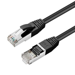 MicroConnect CAT6A S/FTP 2m Fekete LSZH 145320893 - FTP kábel