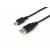 Fekete MicroConnect USB - Mini-USB kábel