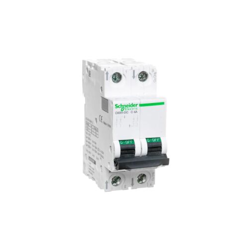 Schneider Electric Wyłącznik nadprądowy 2P C 4A 6kA DC C60H-DC (A9N61524) 145321160