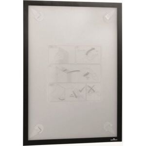 WYTRZYMAŁA TAPETA DURAFRAME A3 ramka informacyjna czarna 145321181 - Naścienny system tablic wyświetlających