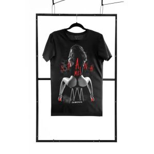 T-shirt men black S regular 145321370 - Dla mężczyzn