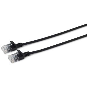 Microconnect V-UTP6A10S-SLIM hálózati kábel Fekete 10 m Cat6a U/UTP (UTP) 145322008 - Kábel