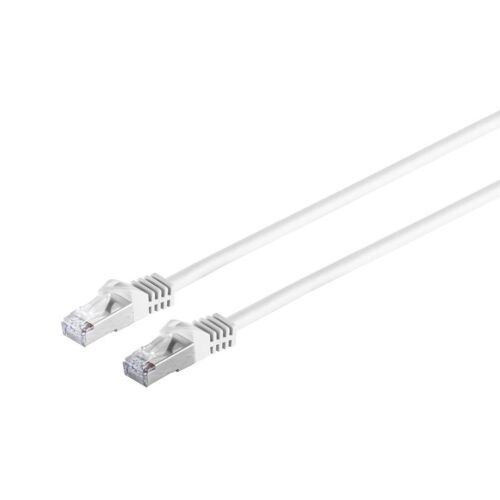 Kabel krosowy MicroConnect RJ45 S/FTP (PiMF), przewód surowy CAT 7 20m Biały 4x2xAWG 26, CU 145322013