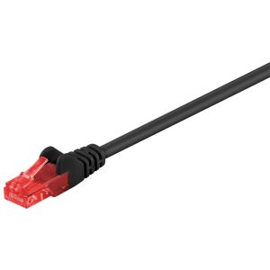 MicroConnect U/UTP CAT6 30M Fekete árnyékolatlan hálózati kábel PVC, PVC, 4x2xAWG 26 CCA 145322058 - UTP kábel