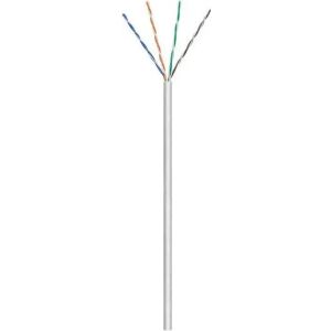 MicroConnect U/UTP CAT6 305m Szary, PVC Stranded AWG 24/7, CCA Niezakończone elastyczne dane/łatowalne do użytku domowego/wewnątrz, zapakowane w pudełko 145322060 - Kabel