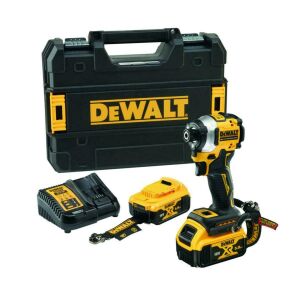 DEWALT ÜTÖS CSAVAROZÓ 18V DCF850P2T 208Nm 2x5,0Ah TSTAK LANYARD READY 145322627 - Fúró és csavarozó