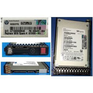 Hewlett Packard Enterprise SSD 960GB 6G SFF SATA RI-1 SC 145322626 - Szerver SSD
