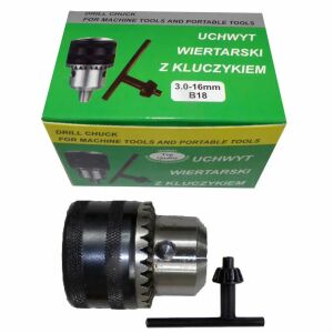 Fúrófej 16mm B18 KULCS/EZÜST