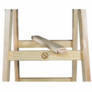 AWTOOLS SCARA DIN LEMN 2x 7 PASI 150KG 145322704 - Seturi scule și Scari