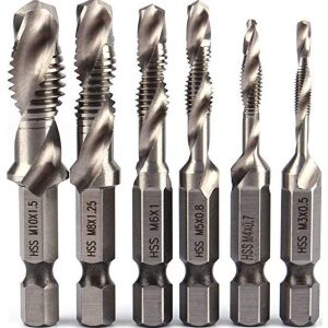 Burghiu cu fir argintiu 6buc. 145322710 - Accesorii pentru unelte