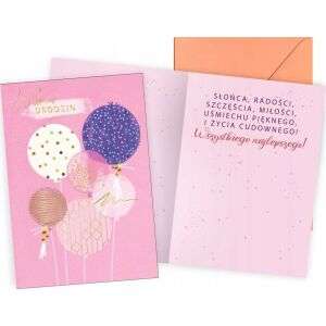 Felicitare de zi de naștere PR-508 145323038 - Decoratii si echipamente pentru petreceri