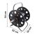 EPM Schlauchaufroller, 100 m, Metall, schwarz 145323087