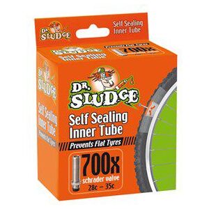 Weldtite Gumi DR SLUDGE PUNCTURE PROTECTION INNER TUBE 700 x 28c-35c schrader (WLD-04019)