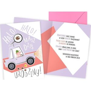 KARTKA POCZTOWA KARTKA NA URODZINY DZIECI PR-503 145323427 - Decoratii si echipamente pentru petreceri