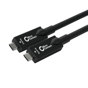 Hibrid USB-C MicroConnect Premium kábel 15 m 145323730 - Adatkábel