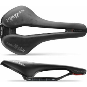 Selle Italia Siodło SELLE ITALIA FLITE BOOST SUPERFLOW KIT CARBONIO L (id match - L3) carbon +10mm 7x9, fibra-tek, czarne (NEW) 145324055 - Jazda na rowerze