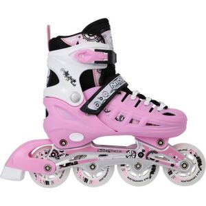 Role Reglabile 4-in-1, Nils Extreme, NH10905, Roz, 31-34 145324059 - Patine cu role pentru copii