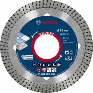 Disc de tăiere diamant Expert HardCeramic, Ø 85mm (Găurire 22,23mm) 145324180 - Instrument