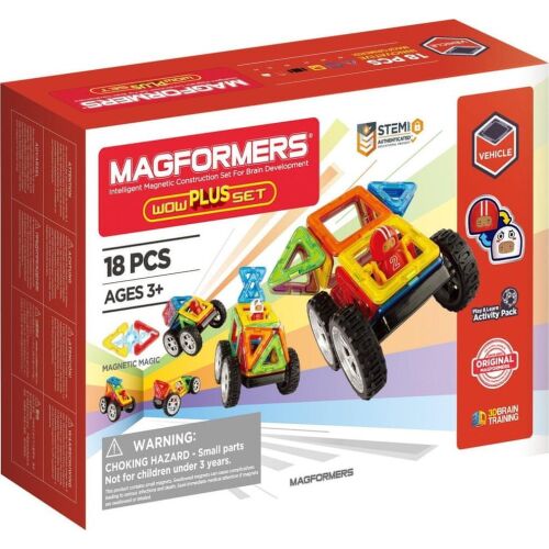 MAGFORMERS MAGFORMERS WOW PLUS SZETT 18 DB.