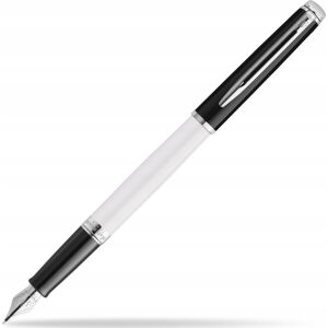 WATERMAN Füllfederhalter Hémisphère Blocking BW C.C.Blau F Geschenkbox 145324467 - Stifte & Bleistifte