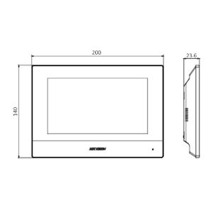 Zestaw wideodomofonu HikVision IP DS-KIS603-P (C) /Europa BV 145324496 - Interkom