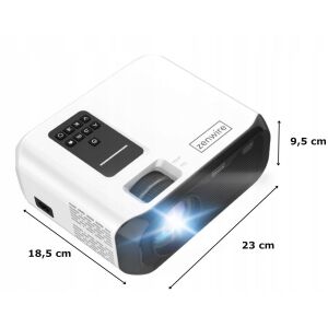 Mini Projektor Zenwire E500s WiFi Full HD 7500lm 145324799 - Projektor