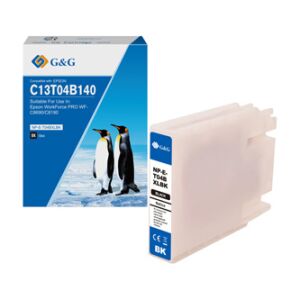 G&G kompatibilis tintapatron C13T04B140, NP-E-T04BXLBK-A, fekete, 5800s 145324806 - Irodaszer & Írószer