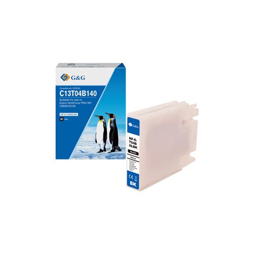 G&G kompatibilis tintapatron C13T04B140, NP-E-T04BXLBK-A, fekete, 5800s 145324806