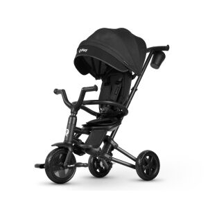 Háromkerekű kerékpár - 5241/0489 - NOVA - NIELLO - Habos kerék - Fekete ***