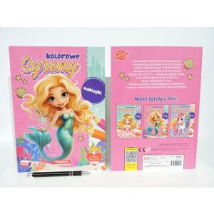 HERCEG. Színes sellők matricával.