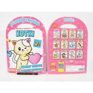 KÖNYV. Kisállatos színező könyv CICÁK