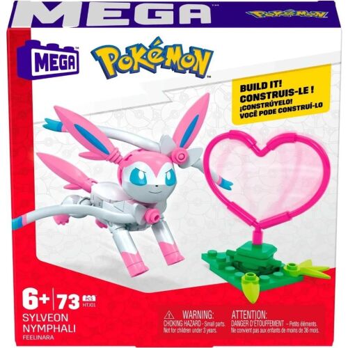 Mega Construx Sylveon Nymphali 73 db. GDW29 HTJ01 - Pokémon építőkészlet 145326194