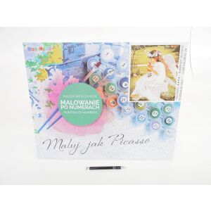 Számfestés Angyalka vörös cicával 40x50cm 2000650