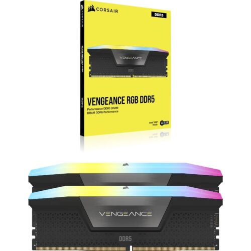 DDR5 32GB PC 7000 CL40 CORSAIR KIT (2x16GB) VENGEANCE RGB retail 145326208