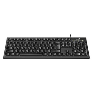 Genius Smart KB-100 COPILOT, billentyűzet CZ/SK, klasszikus, vezetékes (USB), fekete