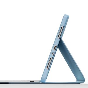 Bluetooth billentyűzetes érintőpados tok iPad Air 13 Gen6-hez (Kék)